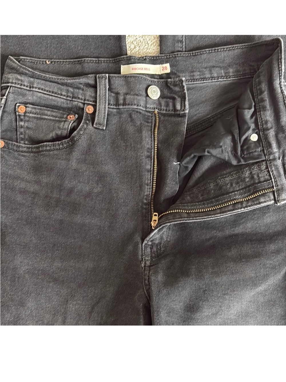 Levi Rib Cage Bell Bottom Jeans